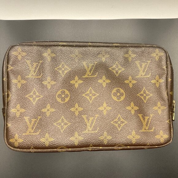 RARE FIND! Vintage LOUIS VUITTON Trousse 23 Toiletry Pouch Clutch Bag - Picture 4 of 9